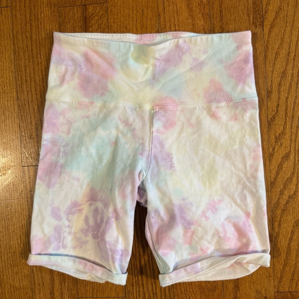 Billabong Pastel Tie-Dye Shorts Girls Size S